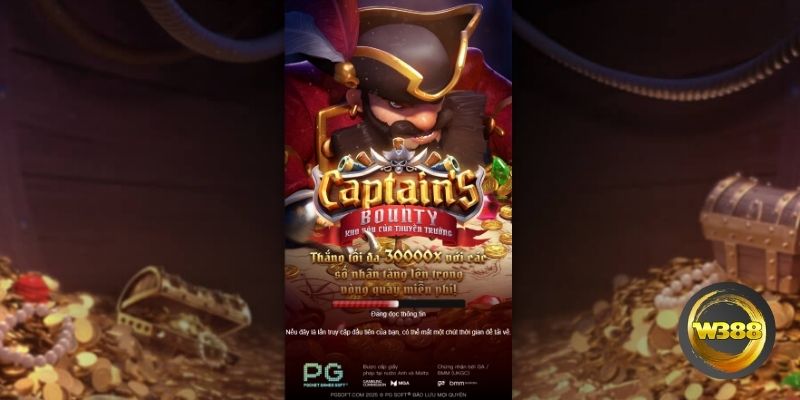 Game Captain’s Bounty tại W388